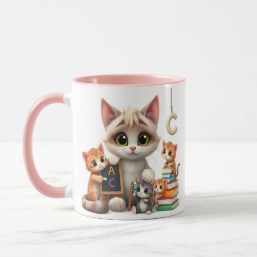 School Kittens Studium Buddy Tasse (Links)