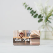 School Knowledge Logo | Education Learning Visitenkarte (Stehend Vorderseite)