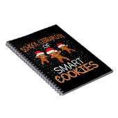 School Librarian Mart Cookies Weihnachtsgeschenk Notizblock (Rechte Seite)