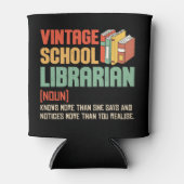 School Librarian Pronunciation Funny Dosenkühler (Vorderseite)