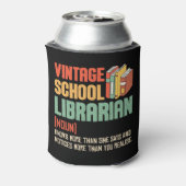 School Librarian Pronunciation Funny Dosenkühler (Kanne Rückseite)