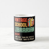 School Librarian Pronunciation Funny Kaffeetasse (Mittel)
