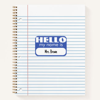School loose leaf paper notizblock
