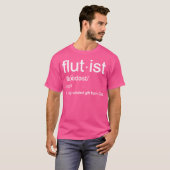 School Marching Band Funny Flute T-Shirt (Vorne ganz)