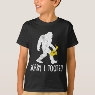 School Marching Band Sax Player Funny Saxophon T-Shirt