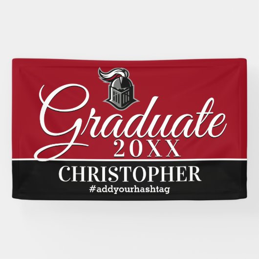 School Mascot Abschluss Banner (Horizontal)