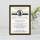 School Mascot High School Wiedersehen Einladungen (Stehend Vorderseite)