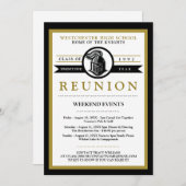 School Mascot High School Wiedersehen Einladungen (Vorne/Hinten)