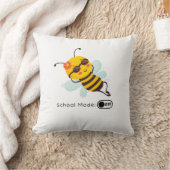 "School Mode: OFF - Chillin' Bee" Kissen (Decke)