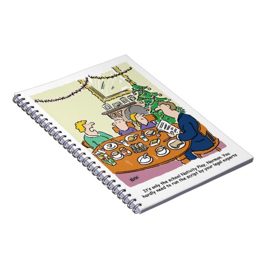 School Nativplay Script Notizblock (Rechte Seite)