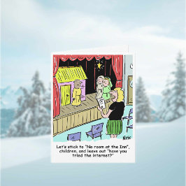 School Nativplay Weihnachtskarte Feiertagskarte