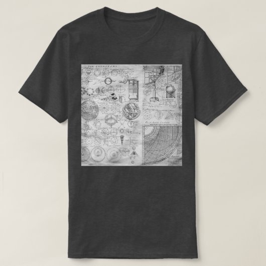 School Neck Gaiter Astronomy Neck Gator T-Shirt (Design vorne)