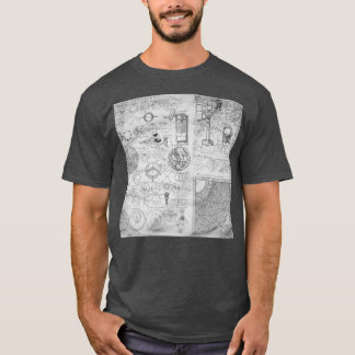 School Neck Gaiter Astronomy Neck Gator T-Shirt