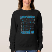 School Notes Educator Education Music Teacher Sweatshirt (Vorderseite)