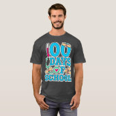 School Nurse 100 Days of School T-Shirt (Vorne ganz)