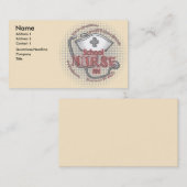 School Nurse Axiom Business Card Visitenkarte (Vorne/Hinten)
