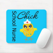 School Nurse Chick v1 Mousepad (Mit Mouse)