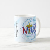 School Nurse Motto Kaffeetasse (VorderseiteRechts)