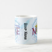 School Nurse Motto Kaffeetasse (Mittel)