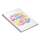 School Nurse Photo Notebook Notizblock (Rechte Seite)