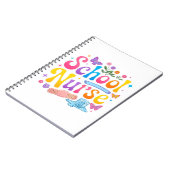 School Nurse Photo Notebook Notizblock (Linke Seite)
