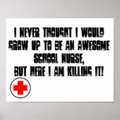 School Nurse Poster (Vorne)