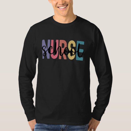 School Nurse SANE Nurse Correctional Nursing T-Shirt (Vorderseite)