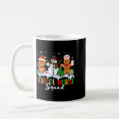School Nurse Squad Reindeer Snowman Gingerbread Ch Kaffeetasse (Links)