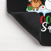 School Nurse Squad Reindeer Snowman Gingerbread Ch Mousepad (Ecke)
