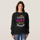 School Nurse Supplies School Nurse Nursing Accesso Sweatshirt (Vorne ganz)