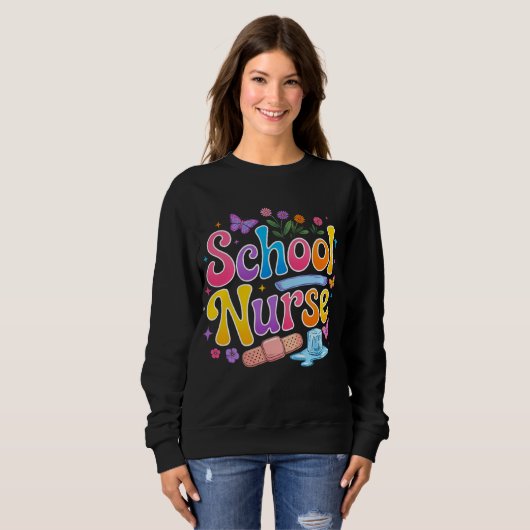 School Nurse Sweatshirt (Vorne ganz)