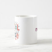 School Nurse Whimsical - Personalisierter Name Kaffeetasse (Mittel)