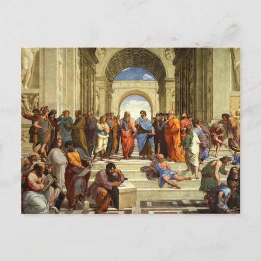 School Of Athens Painting Postkarte (Vorderseite)