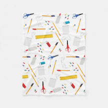 School Office & Crafts Supplies Pattern