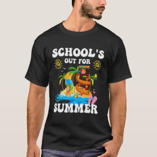 School Out for Summer Swimming Pool Wasserpark Ki T-Shirt