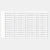 School Peter Rabbit Rectangle Waterproof Label Etiketten (Blatt)