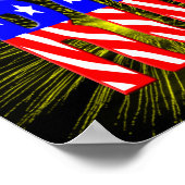 School Rocks - Stars & Stripes Poster (Ecke)