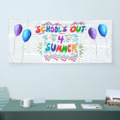 School’s Out for Summer Banner (Messe)