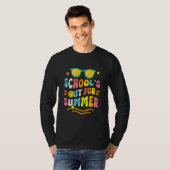 School s Out For Summer Retro Sunglasses Last Day  T-Shirt (Vorne ganz)