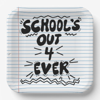 School’s Out Forever Loose Leaf Paper Pappteller