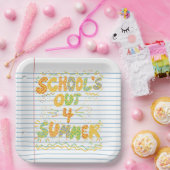 School’s Out Loose Leaf Paper Pappteller (Party)