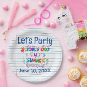 School’s Out Loose Leaf Paper Pappteller (Party)