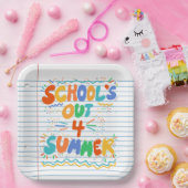 School’s Out Loose Leaf Paper Pappteller (Party)