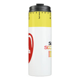 School Secretary Teacher Thermosbecher