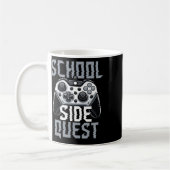 School Side Quest Funny Gamer Ck To School  Kaffeetasse (Links)