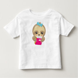 School Sloth, Niedlich Sloth, Baby Sloth, School B Kleinkind T-shirt