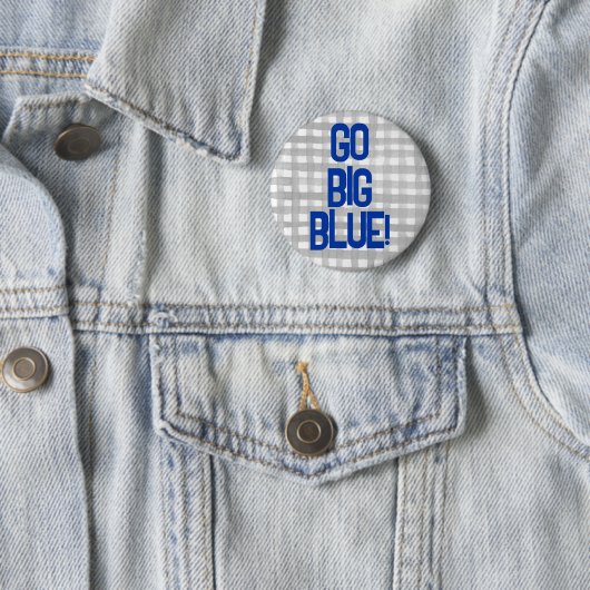 School Spirit Button Go Big Blue (Beispiel)