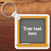School Spirit Mini Chalkboard Schlüsselanhänger (Vorderseite)