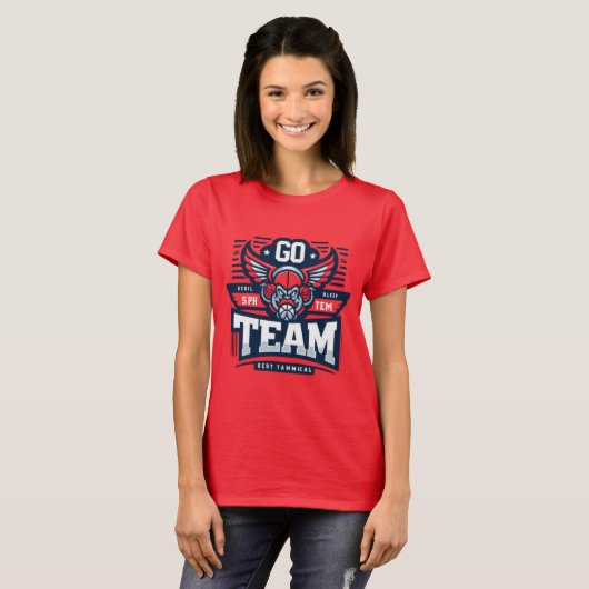 School Spirit Shirt - Unterstützung für Ihr Team 2 (Vorne ganz)