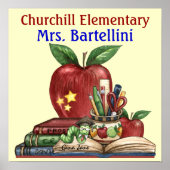 School / Teacher / Classroom Poster - SRF (Vorne)